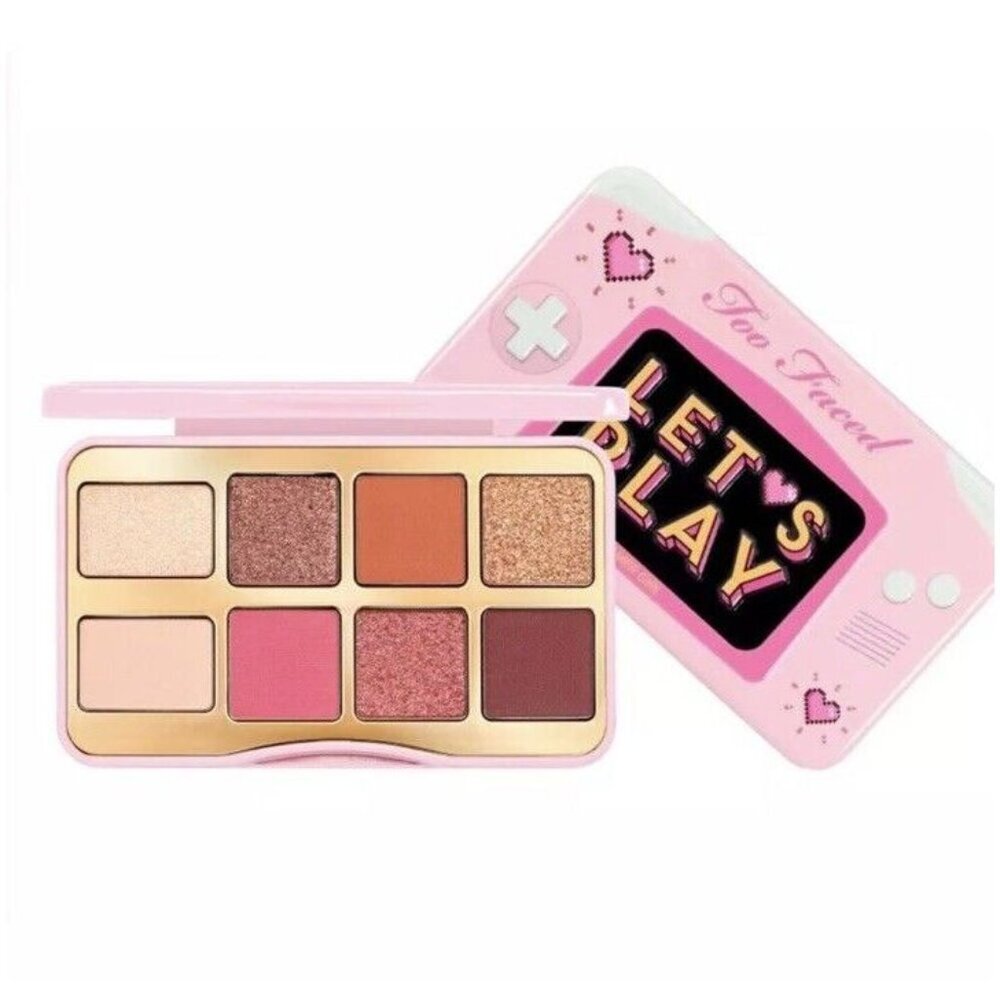 NIB Too Faced Let's Play Gamer‎ On-The-Fly Eyeshadow Palette 0.12 oz